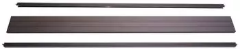 MCW Savoie WPC-Sichtschutz Abschluss-Set Alu-Pfosten 180cm anthrazit (73082)