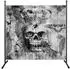 QUICK STAR Paravent Outdoor Skull 180x178cm Sichtschutz wetterfest (47729)
