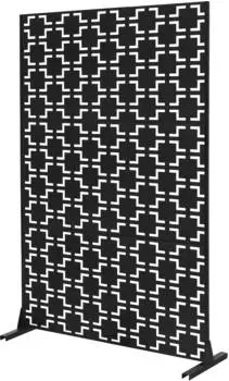 ML-Design Milano Paravent Stahl 3 Paneele 120x180cm (490018298)
