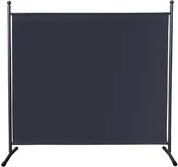 QUICK STAR Paravent Outdoor Wetterfest 180x178cm Grau (47735)
