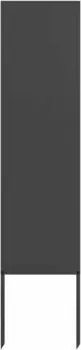 vidaXL Garten Sichtschutz-Leinwand Schwarz 32x140cm (876217)