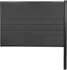MCW Savoie WPC-Sichtschutzelement Alu-Pfosten, 185cm, anthrazit (73223)