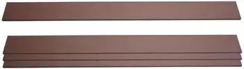 MCW Savoie WPC-Sichtschutz Latten 4er-Set, 180cm, braun (73120)