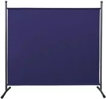 QUICK STAR Paravent Outdoor wetterfest, blau, 180x178cm (47732)