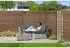 Woodtex Gardo XL DIY Bohlenset Kiefer KDI, braun, 180x194cm (50100)
