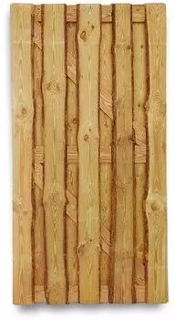 Woodtex Rustic Tor f&uuml;r Bretterzaun, gerade, europ&auml;ische L&auml;rche (rustic0918l&auml;Tor)