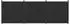 vidaXL Zaunelement 3er-Set 530x186,5cm WPC und Aluminium schwarz (3429485)
