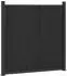 vidaXL Zaunelement 3er-Set 530x186,5cm WPC und Aluminium schwarz (3429485)