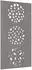 vidaXL Garten-Wanddekoration Blatt-Design Cortenstahl 105x55cm (824494)