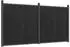 vidaXL Zaunpanel WPC grau 353x186cm (3282790)
