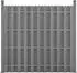 neu.holz Langreo Lamellenzaun WPC Sichtschutz 747x185cm grau