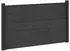 vidaXL Zaunset WPC und Aluminium 180x105cm schwarz