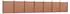 vidaXL Zaunelement braun 1218x186cm WPC (3282804)