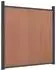 vidaXL Zaunelement braun 1218x186cm WPC (3282804)