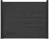 vidaXL Zaunelement WPC und Aluminium, schwarz (42039066)