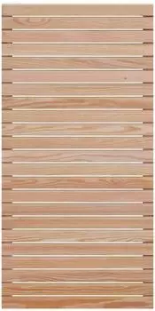 Mega-Holz Rhombus DIY Sichtschutzzaun L&auml;rche natur 90x180cm (51462)