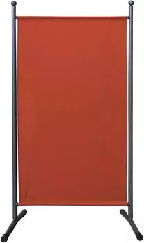 QUICK STAR Paravent Outdoor, Stoff, rotorange, 180x78cm (47747)