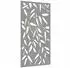 vidaXL Garten-Wanddeko Bambusblatt-Design Cortenstahl 105x55cm (824483)