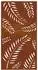 vidaXL Garten-Wanddekoration Blatt-Design Cortenstahl 105x55cm (824493)