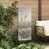 vidaXL Garten Sichtschutz-Leinwand silber 50x140cm Edelstahl (876277)
