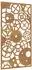 vidaXL Garten-Wanddeko Zahnrad-Design Cortenstahl 105x55cm (824492)