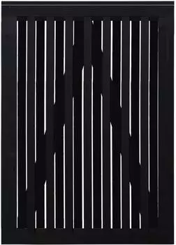 Plus A/S Nagano Gartentor 100x140cm schwarz RAL 9005 (17471-15)