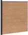 vidaXL Zaunset 175x186cm WPC und Aluminium braun (42039058)