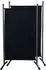 QUICK STAR Paravent 180x78cm schwarz, 2er-Set (47876)