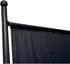 QUICK STAR Paravent 180x78cm schwarz, 2er-Set (47876)