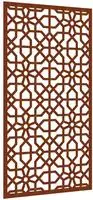 vidaXL Garten-Wanddeko 105x55 cm Cortenstahl Maurisches Design
