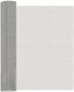 vidaXL Mesh Screen 60x200cm 8 Mesh Edelstahl 201, silber