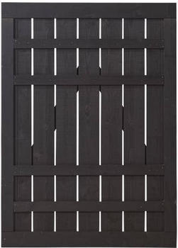 Plus Rustik schwarz Tür BxH: 100 x 138 cm