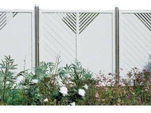 Osmo Skagen Sichtblende 178 x 178 cm Kiefer mit Sprossen