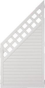 T&J LightLine Abschlusselement mit Rankgitter 90 x 180/90 cm