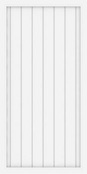 TraumGarten Longlife Riva weiß 90 x 180 cm