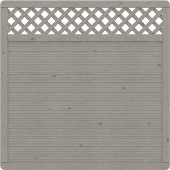 TraumGarten Arzago grau mit Rankgitter 90 x 179 cm