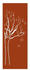 Prima Terra Sichtschutzwand Edelrost BxH: 60 x 158 cm Baum
