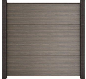 GroJa Flex Grande Fertigset BxH: 180 x 180 cm, walnuss