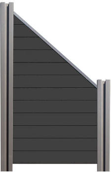 GroJa Solid Stecksystem Bausatz Abgeschrägt anthrazitgrau (210717153660010)
