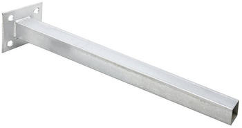 Home Deluxe WPC Pfosten 10x10x185cm silber
