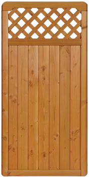 BM Massivholz Grundelement Mainau Douglasie lasiert 90 x 180 cm kirschbaum