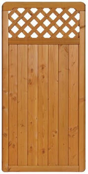 BM Massivholz Grundelement Mainau Douglasie lasiert 90 x 180 cm tabak