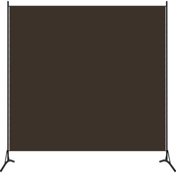 vidaXL 1-panel partition 175x180 cm Brown