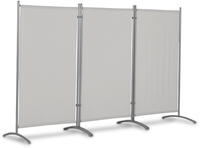 Leco - Sonnenschutz/ Windschutz Stellwand 3-teilig Mit Stahlrohrgestell,...