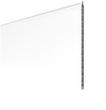 GroJa BasicLine Stecksystem Einzelprofil 180x30x1,9cm Weiß