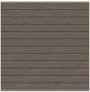 TraumGarten SYSTEM ALU Plus Zaun-Set vintage-oak
