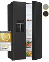 exquisit Side-by-Side SBS520-CF-040E inoxlook-az "SBS520-CF-040E inoxlook-az" 177 cm
