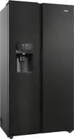 Haier Side-by-Side SBS Slim "HSR5918DIPB" 177,5 cm hoch 90,8 cm breit 178 cm hoch, 91