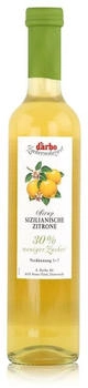 Darbo Sirup Sizilianische Zitrone Zuckerreduziert 0,5l