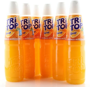 TRi TOP Sirup Orange-Mandarine 6x0,6l